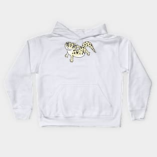 Smiling leopard gecko Kids Hoodie